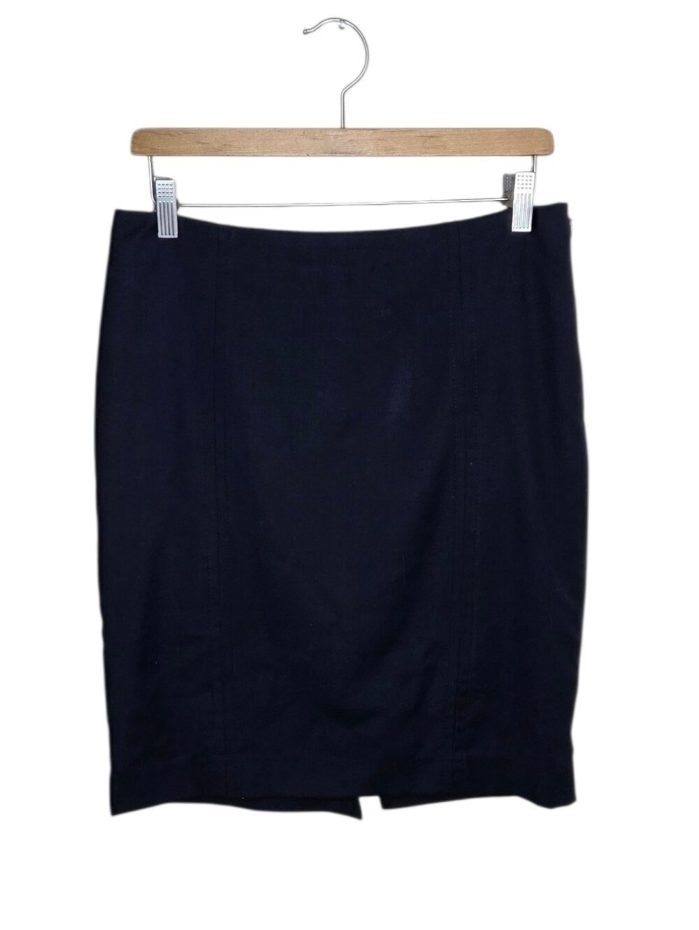 The Limited Dark Navy Blue Pencil Skirt Size 6 Business Casual Classic Office